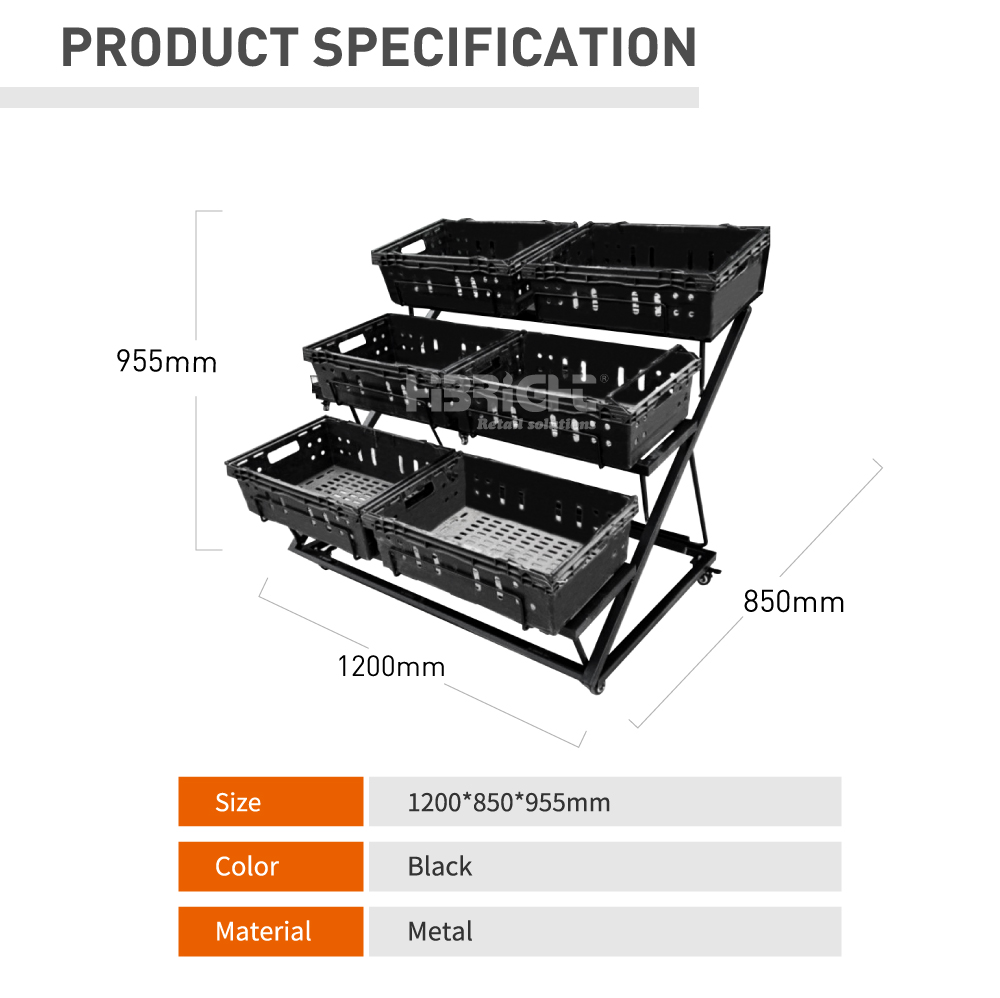 Estante plegable para verduras2