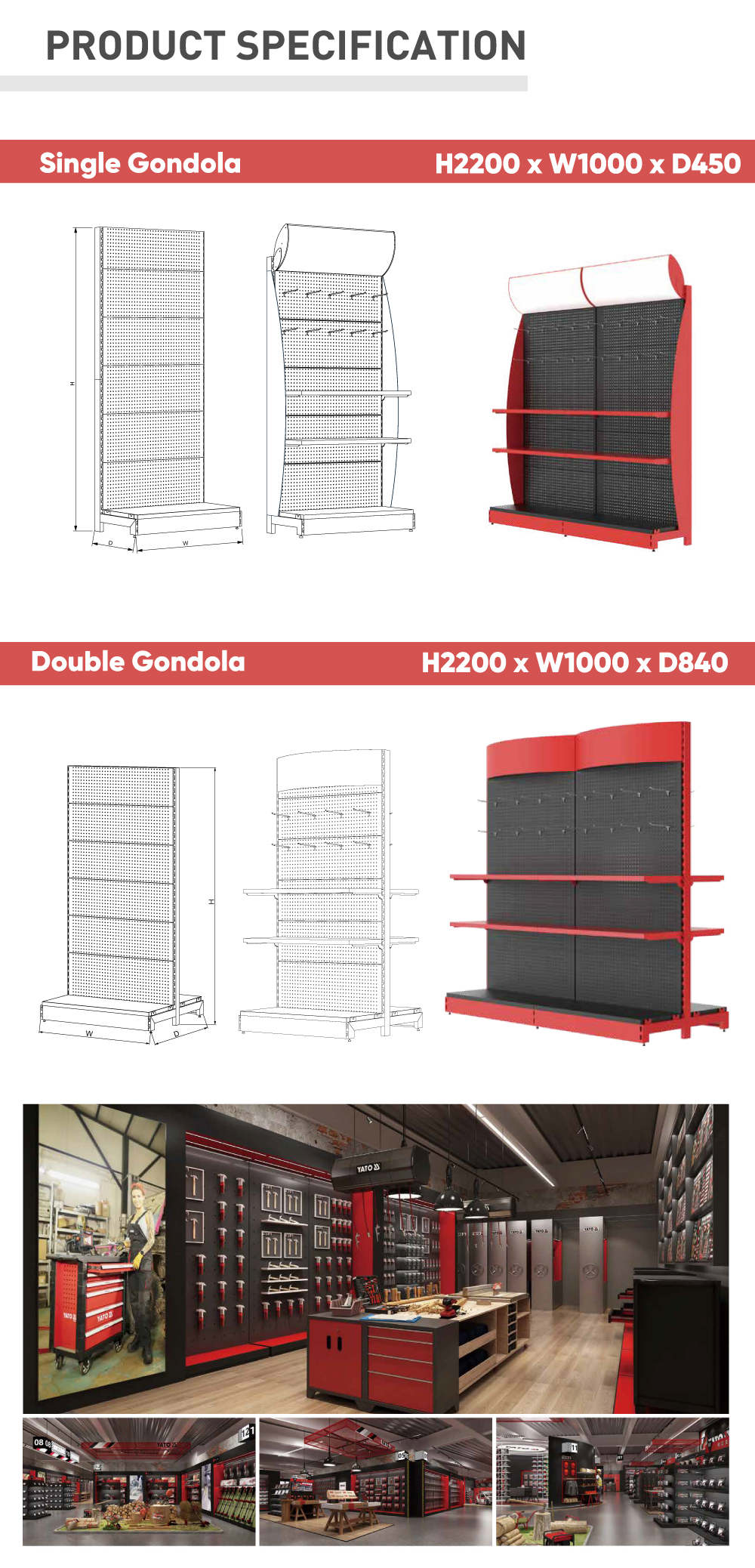 Estante de exhibición de herramientas2