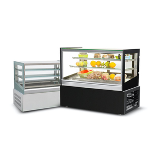 1200*510*760m m plano 2 ~ escaparate refrigerado encimera del caso de la panadería 8°C