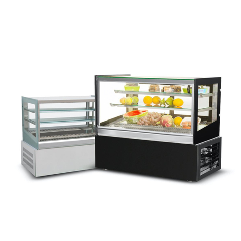 1200*510*760m m plano 2 ~ escaparate refrigerado encimera del caso de la panadería 8°C