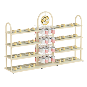 Estante de exhibición para tienda de bebés, tienda para madres y bebés, muebles de diseño, estantes para zapatos de bebé 