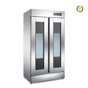Control inteligente del fermentador eléctrico de puerta de acero inoxidable de Temp.~60℃ 32 bandejas 2 puertas