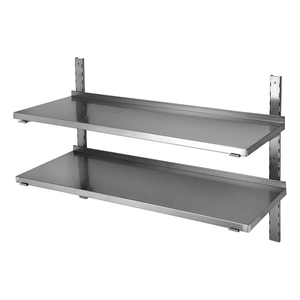 Estante de pared de 2 capas.