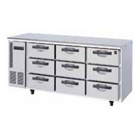 -23 ℃ a -7 ℃ AirCooling 9 cajones debajo del refrigerador comercial del refrigerador del cajón contrario 