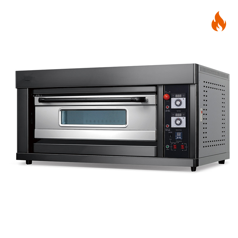 Temperatura ambiente ~400 ℃ 1 capa 2 bandejas Horno de gas Horno de cubierta Control de instrumentos