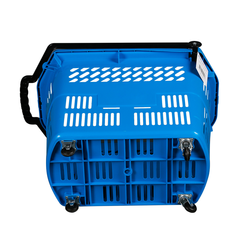 Cesta de compras con ruedas de gran capacidad