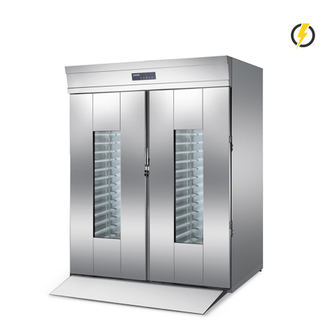 Temperatura ambiente ~60℃ 64 bandejas 2 puertas Fermentadora eléctrica Control inteligente