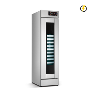 Temp. ambiente ~ 60 ℃ 16 bandejas 1 puerta Control eléctrico de perilla de fermentación de puerta de acero inoxidable