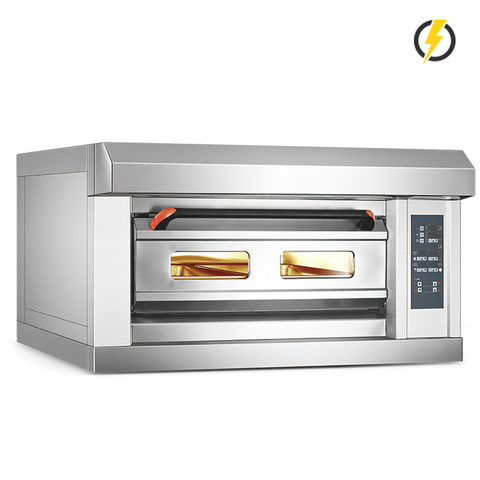 Temp. ambiente ~ 400 ℃ 1 capa 2 bandejas Horno eléctrico Horno de cubierta Control por computadora