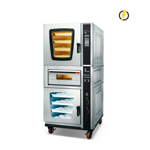 Temperatura ambiente ~110℃/400℃ Horno de convección/horno/horno combinado eléctrico de fermentación 