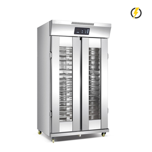 Temperatura ambiente ~ 60 ℃ 32 bandejas 2 puertas Fermentadora eléctrica con spray 