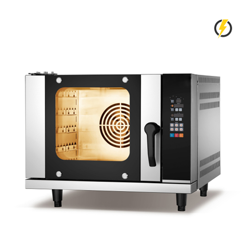  Control inteligente del horno de convección de la puerta del acero inoxidable del horno eléctrico 30℃~300℃