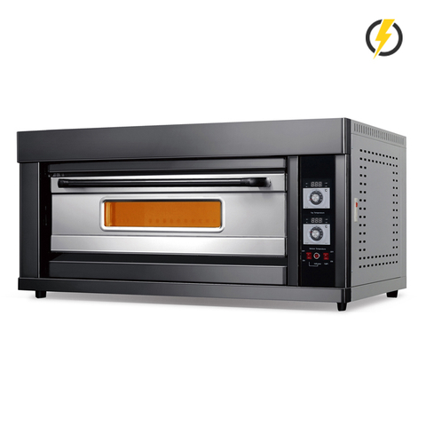 Temp. ambiente ~ 400 ℃ 1 capa 2 bandejas Horno eléctrico Horno de cubierta Control de instrumentos