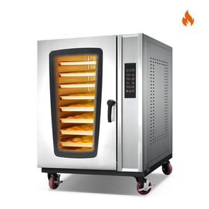  Control inteligente del horno de convección del horno de gas 30℃~400℃