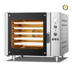 control eléctrico del doble del horno de convección del horno de la puerta del acero inoxidable 30℃~400℃