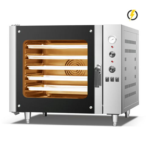  control eléctrico del doble del horno de convección del horno de la puerta del acero inoxidable 30℃~400℃