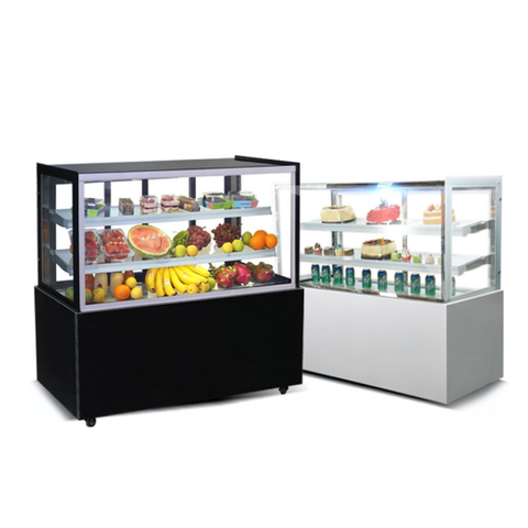 1200*670*1190m m plano 2 ~ escaparate refrigerado independiente del caso de la panadería 8°C
