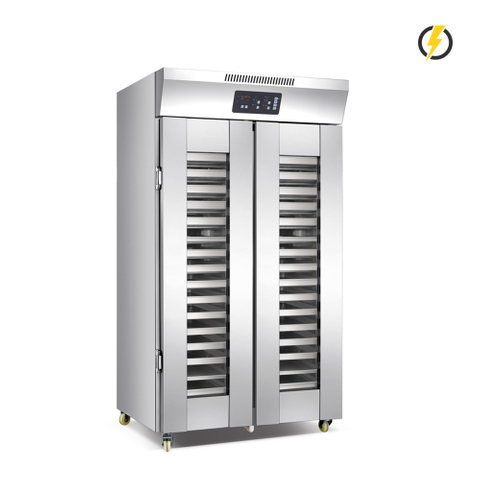 Temperatura ambiente ~ 60 ℃ 36 bandejas 2 puertas Espuma eléctrica con fermentador en aerosol