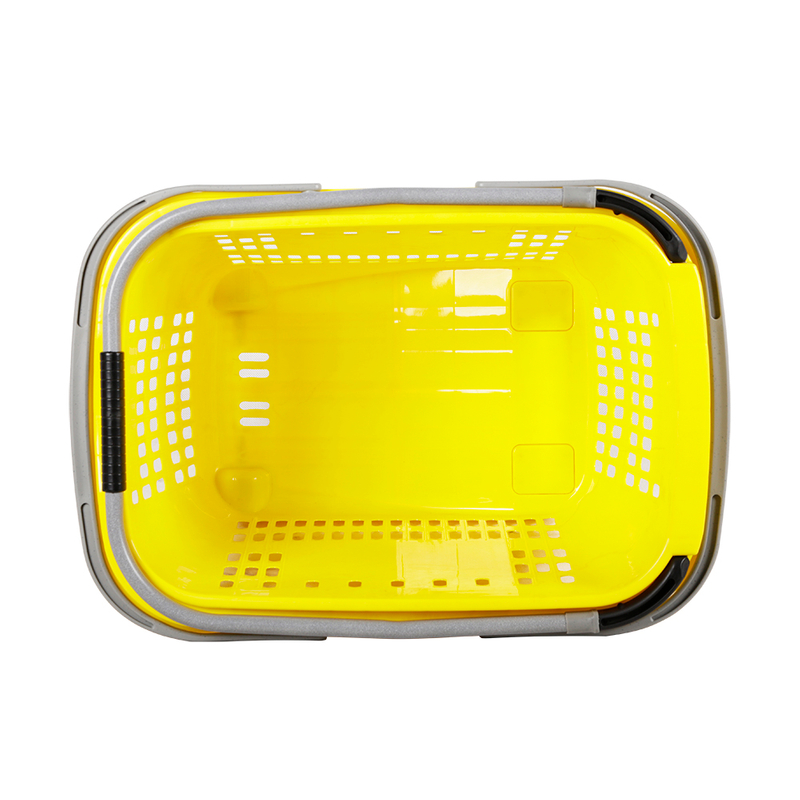 Cesta rodante de 50 litros con asas