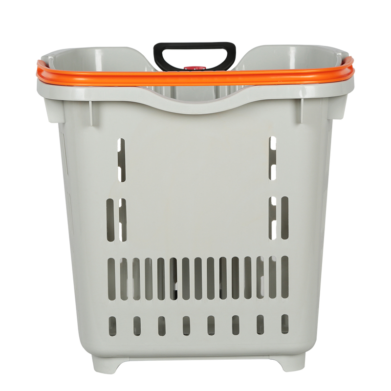 Cesta de compras de plástico de 45 litros