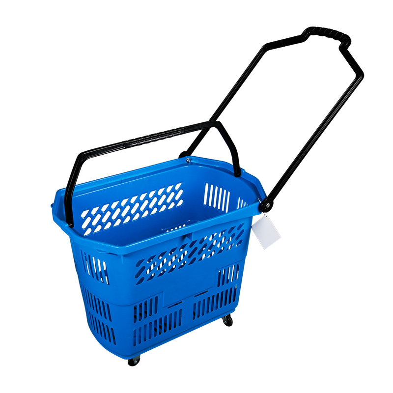 Cesta de compras con ruedas de gran capacidad