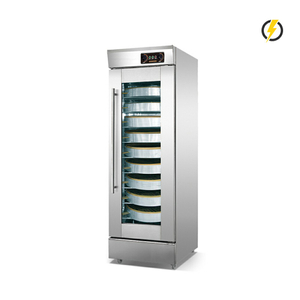 Temp. ambiente ~ 60 ℃ 7-8 bandejas 1 puerta Dispositivo de fermentación eléctrico de puerta de vidrio templado