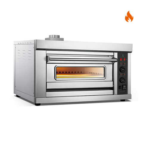 Temperatura ambiente ~350 ℃/400 ℃ 1 capa 1 bandeja Horno a gas Cubierta Control de perilla del horno / Control de instrumentos