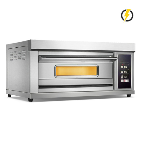Temp. ambiente ~ 400 ℃ 1 capa 1 bandeja Horno eléctrico Horno de cubierta Control por computadora