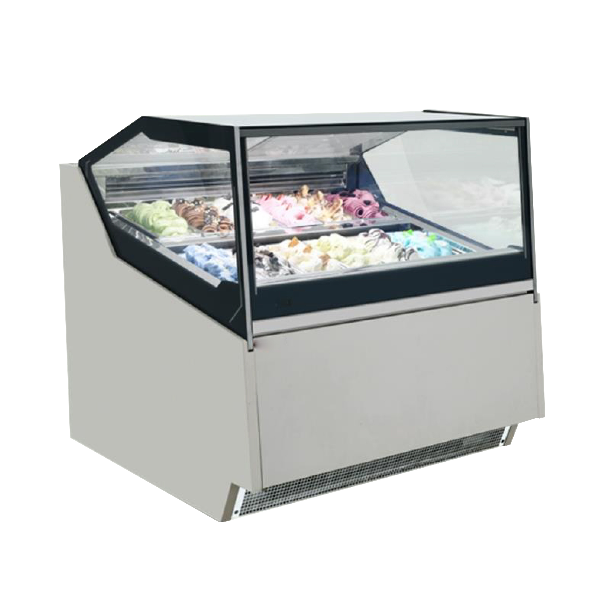 Vitrina refrigerada para helados de 1290*1174*1200 mm/-18 ~-25 °C