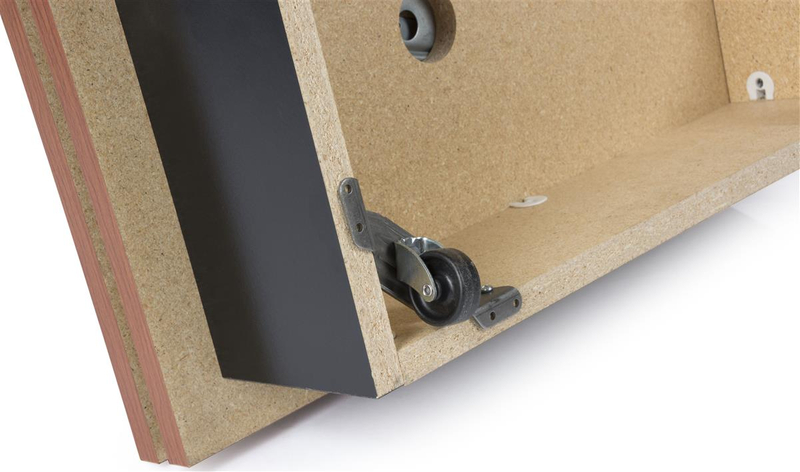 Sistemas de paneles de listones independientes con ruedas giratorias de cuatro lados