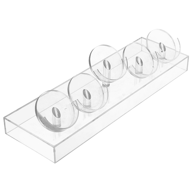 Caja expositora de acrílico para cojín compacto