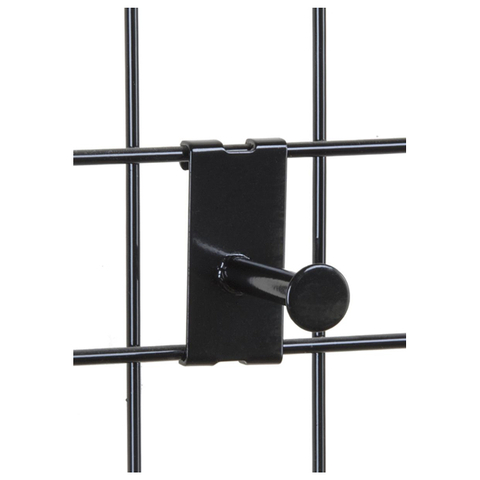 Exhibidor de ropa individual Gridwall con acabado con recubrimiento en polvo