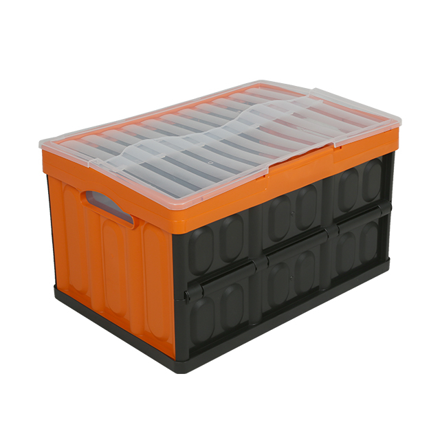 Caja de plástico plegable plegable colorida