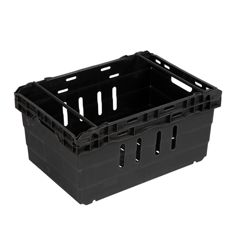 Caja de supermercado alta