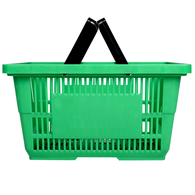 Cesta de compras manual de 28 litros