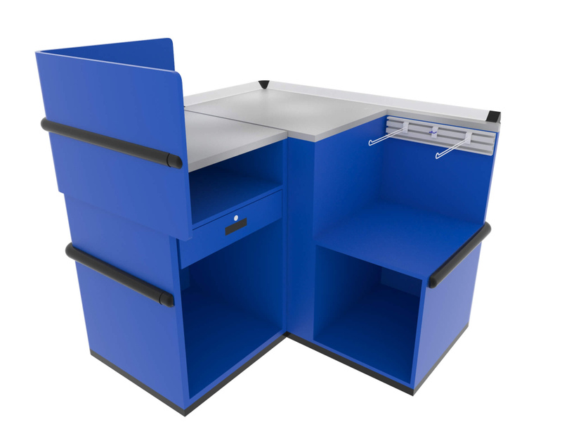 Mini mostrador de caja de tienda de conveniencia