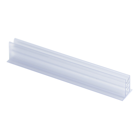 Soporte adhesivo para letreros con agarre en T