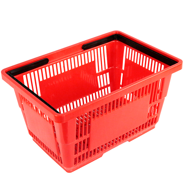 Cesta de compras manual de 28 litros