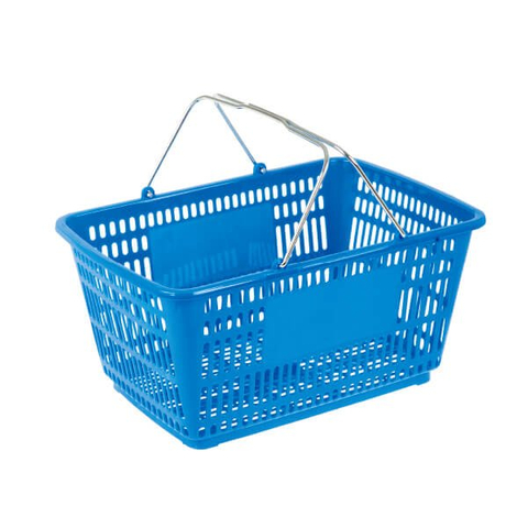 Cesta de Compra con Doble Asa 32L B-16C