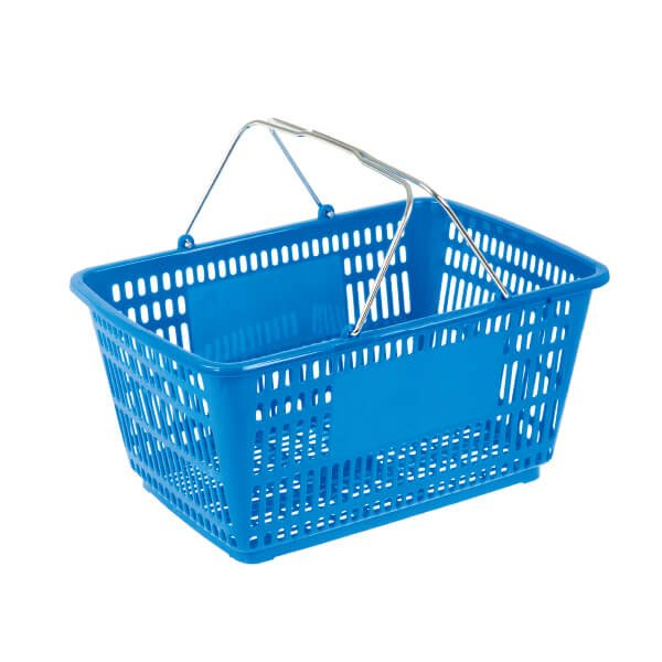 Cesta de Compra con Doble Asa 32L B-16C