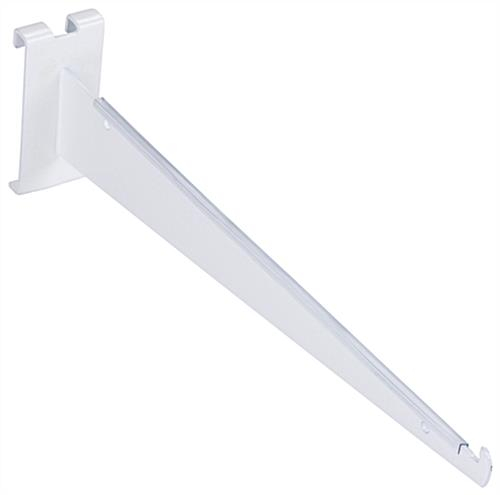 Soporte para estante de pared de rejilla de 12' para tiendas minoristas