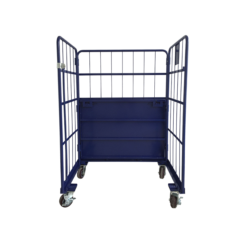 Carro plegable para jaula de almacén