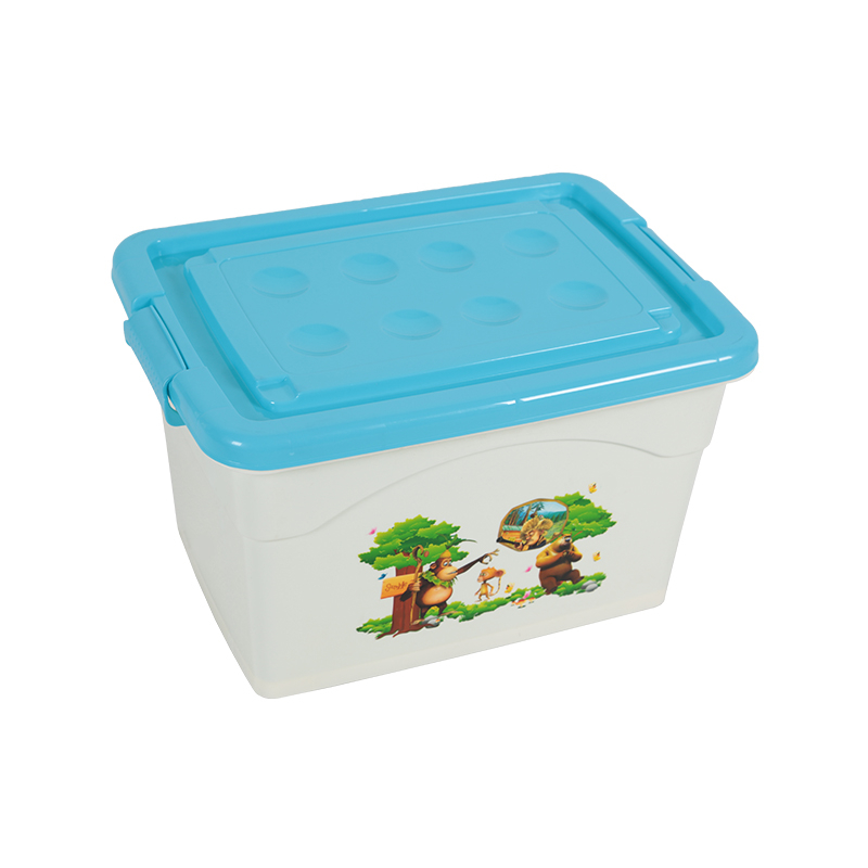 Caja de contenedor de almacenamiento de plástico