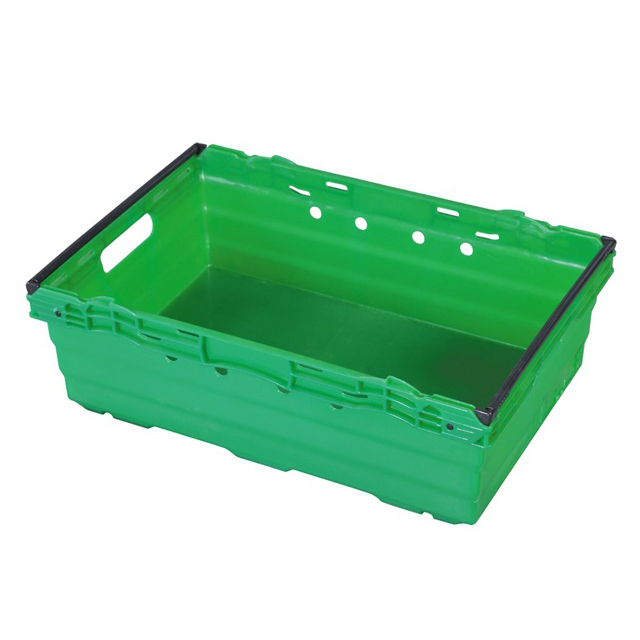 Caja logística de frutas y verduras