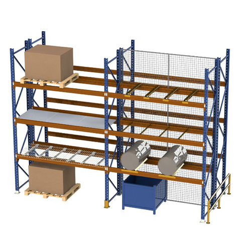 Estanterías para paletas de almacén