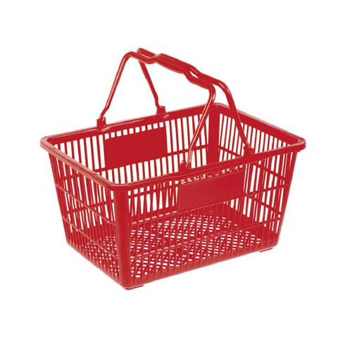Cesta Compra Doble Asa 24L B-28