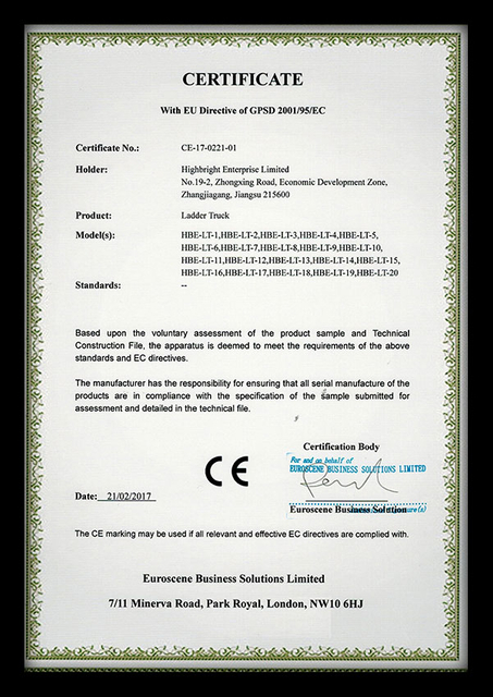 Certificados CE 01