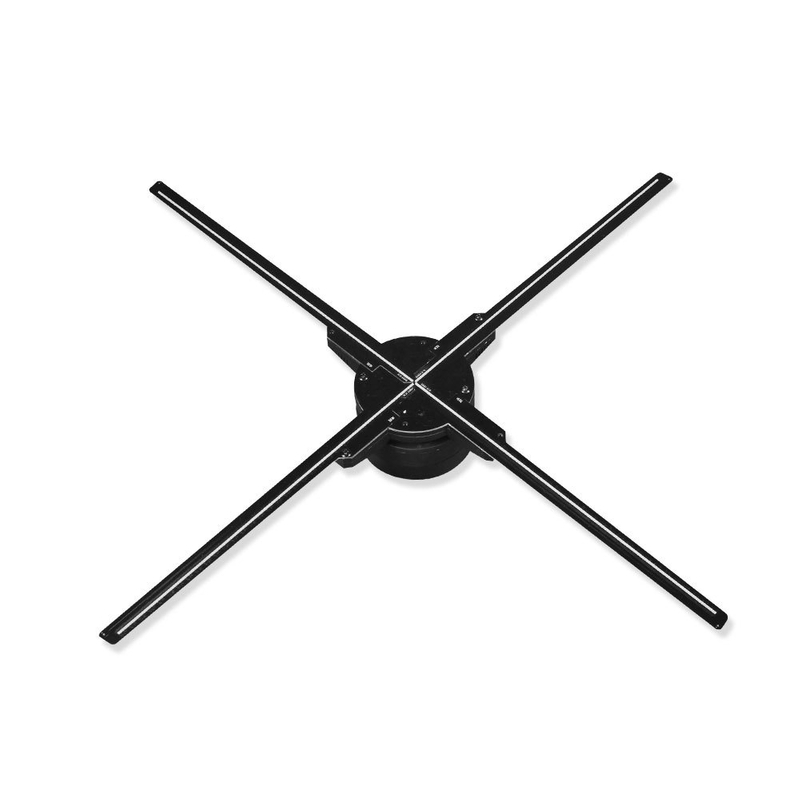 Ventilador de pantalla publicitaria con holograma LED 3D