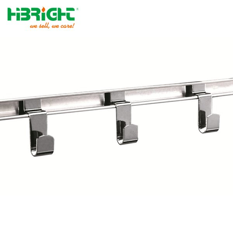 Gancho de pared con listones en S individual