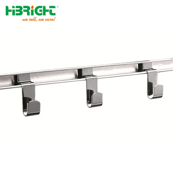 Gancho de pared con listones en S individual